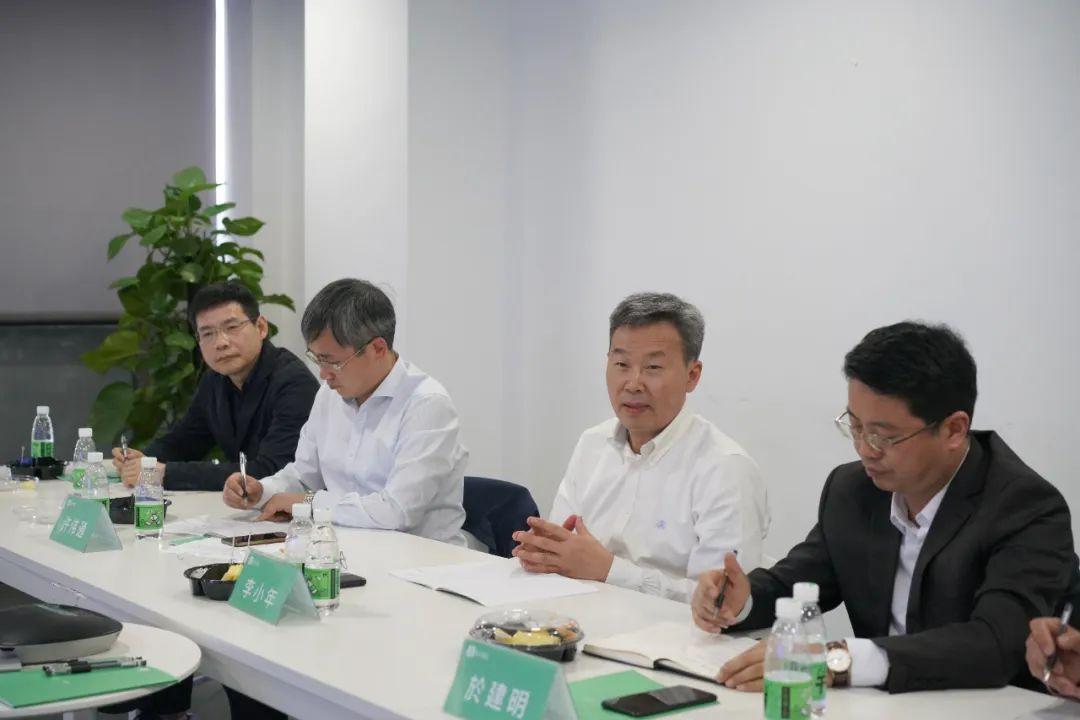 浙江工业大学校长李小年一行走访调研青团社